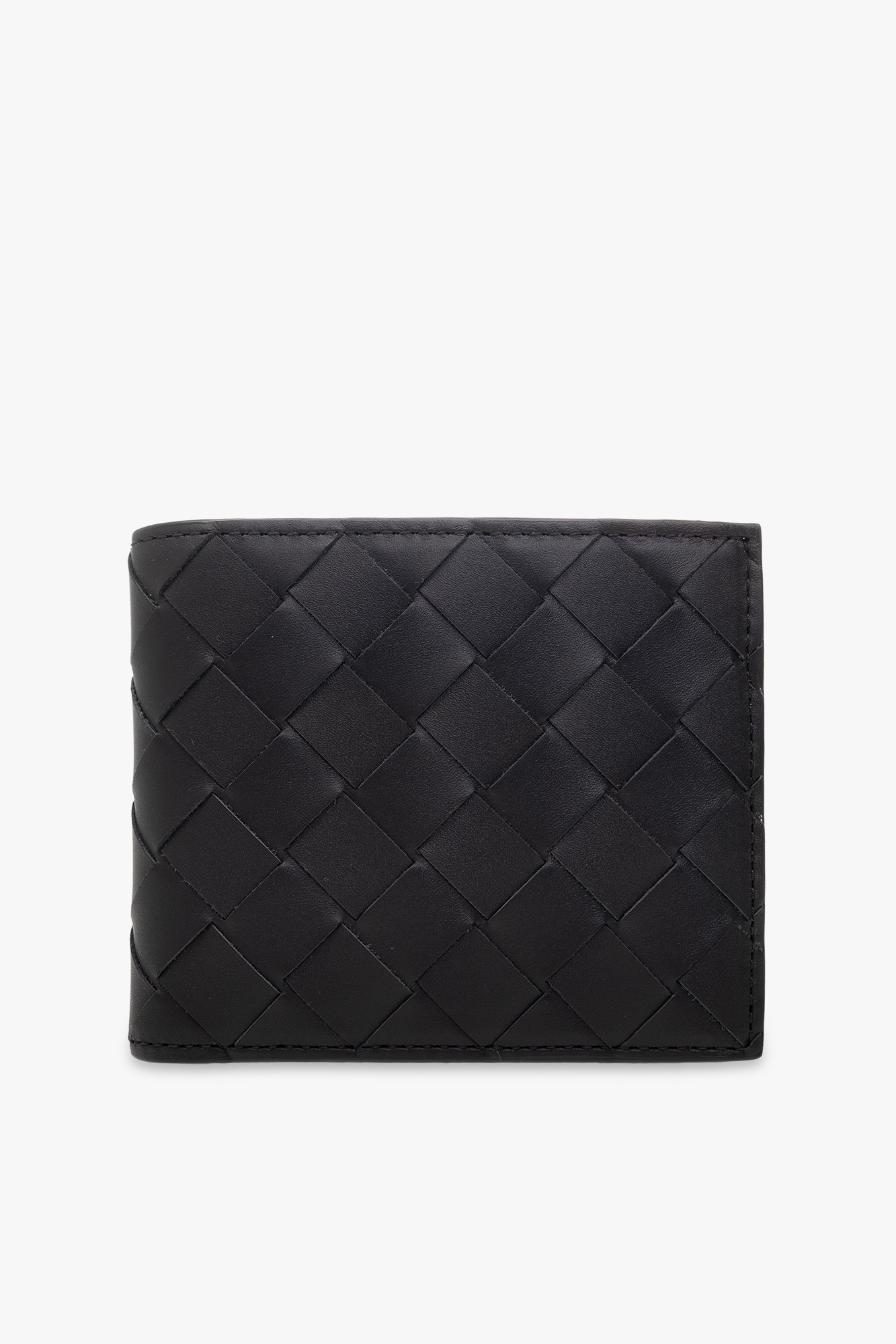 小物 BOTTEGA VENETA / Wallet NIB Bottega Veneta Zip Around Card and Coin Wallet, BLACK OR